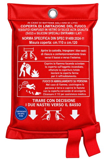 Coperta ignifuga multiuso – Codice A_11