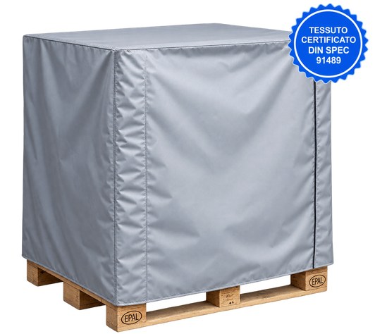 Copertura ignifuga per pallets – Codice A_9