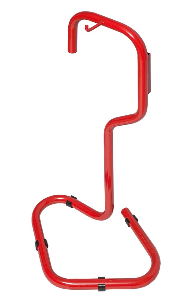 Piantana rossa porta estintore completa – Codice 0456 – Base – cod. 0455